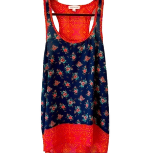 𝅺Socialite Floral Tank Top - S